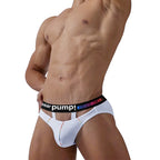 Briefs PUMP! "Strength Comes From Pride" com elástico frontal