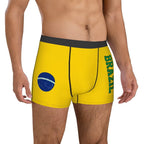 Boxers "Coração Patriota" - Edição Brasil